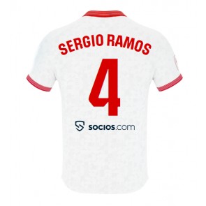 Sevilla Sergio Ramos #4 Replika Hjemmebanetrøje 2023-24 Kortærmet